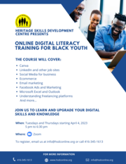 FREE ONLINE Digital Literacy Training for Black youth